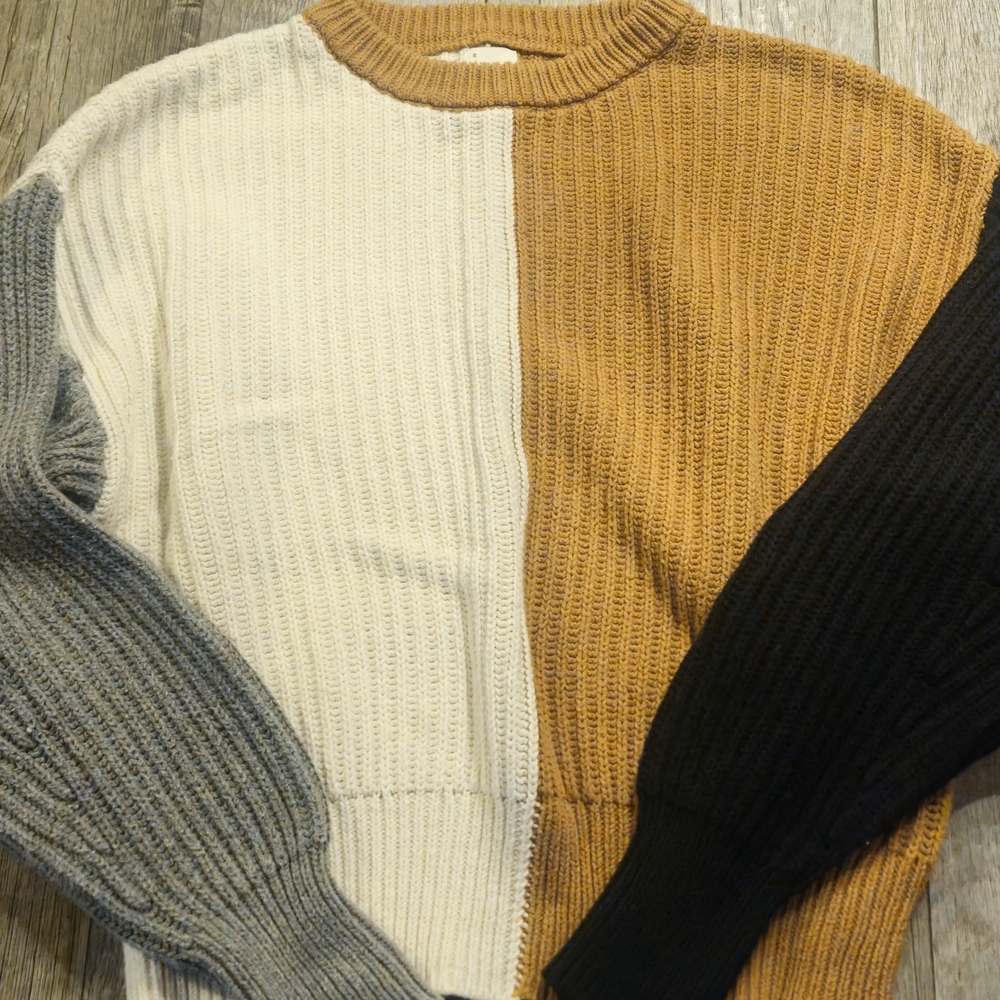 Colorblock Sweater